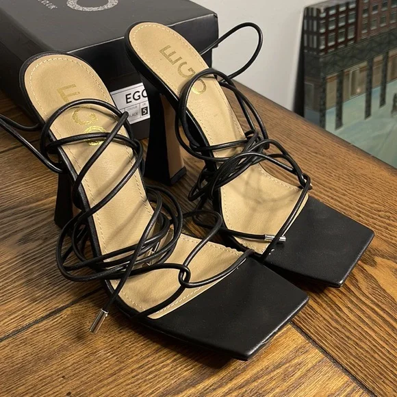 EGO Strappy Heels - Picture 4 of 4
